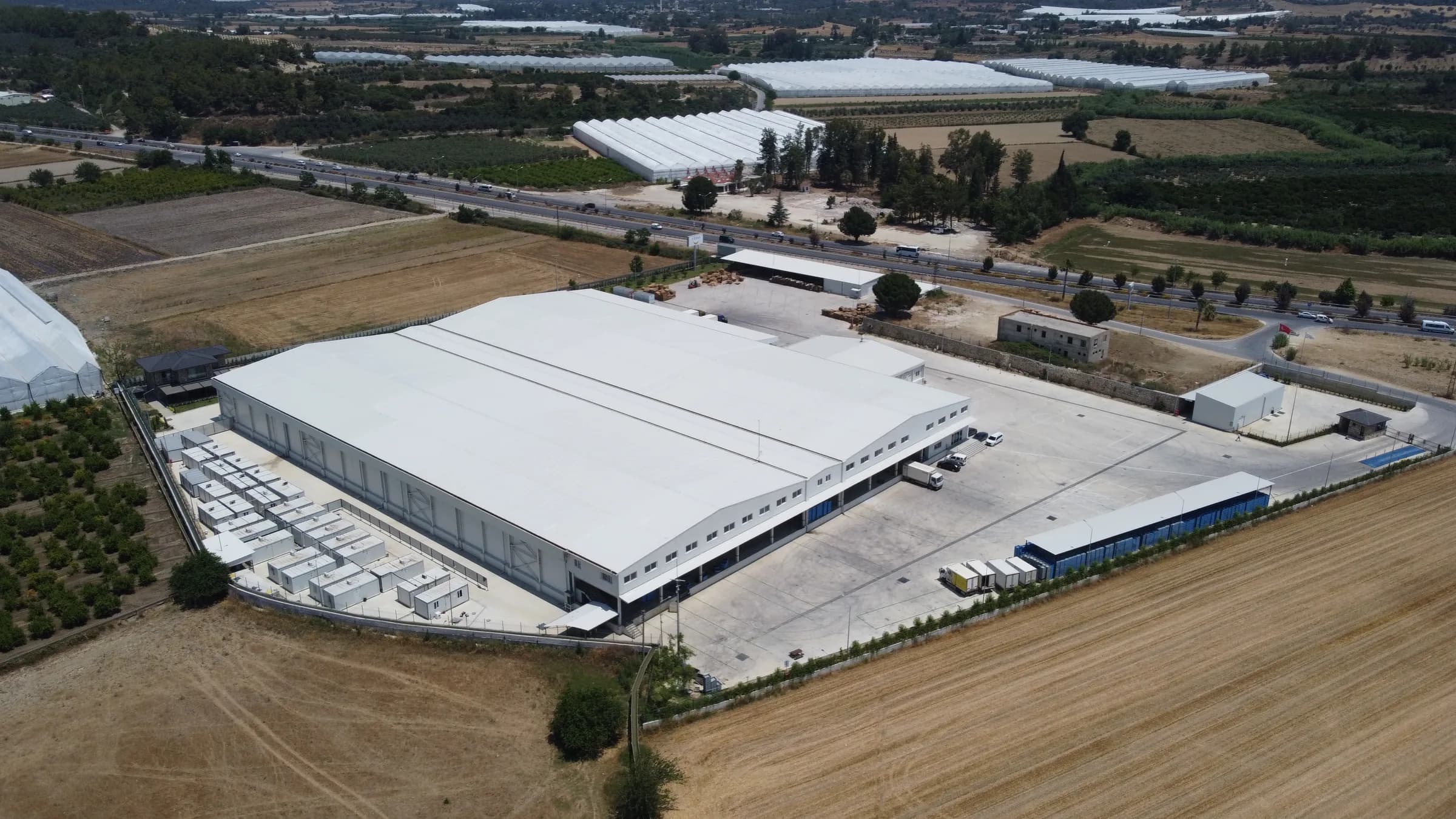 Antalya Fabrikası (Manavgat) - Antalya Vero Gıda Soğuk Hava Deposu Tesisleri
