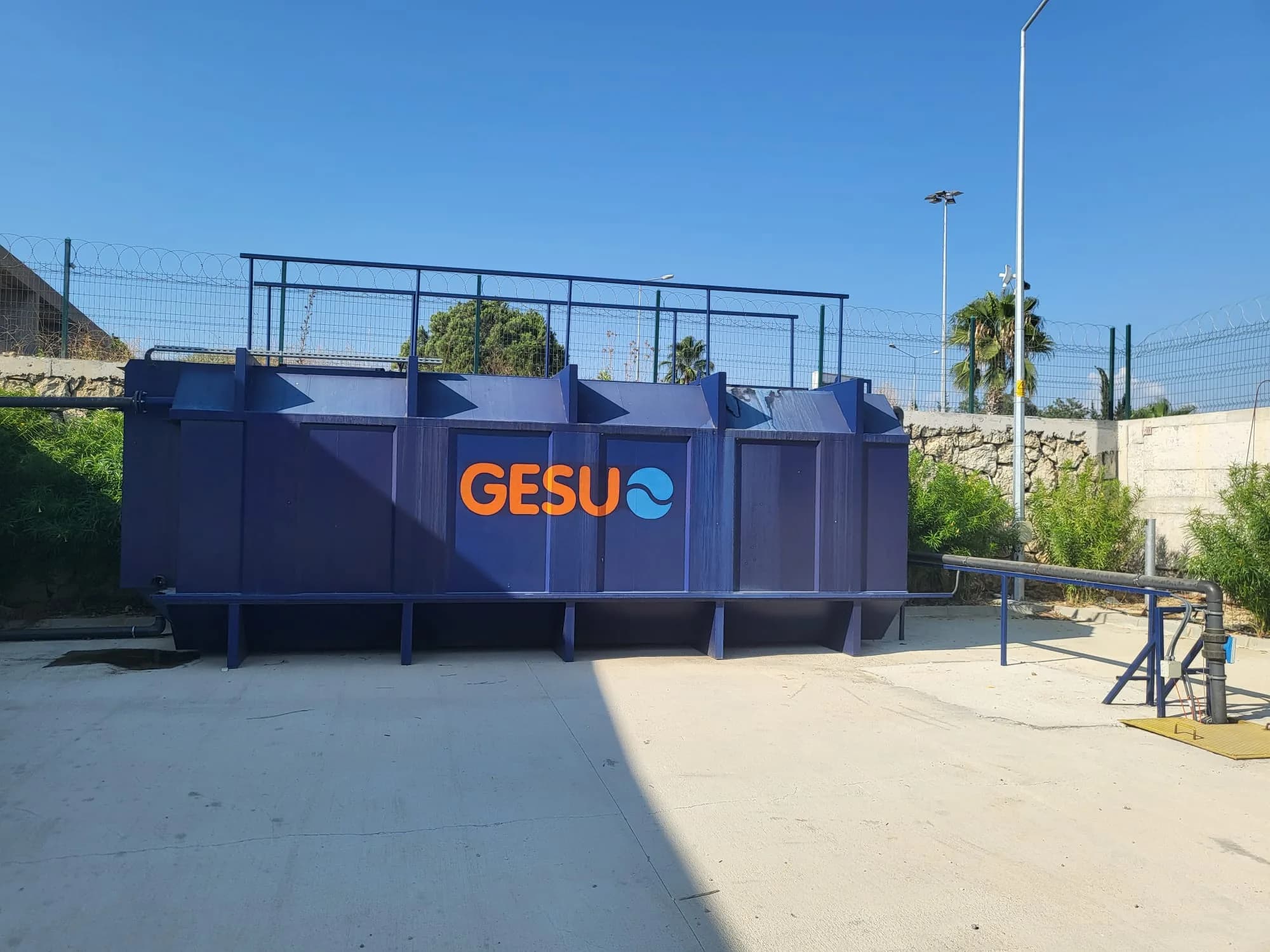 GESU evsel atık arıtma sistemi