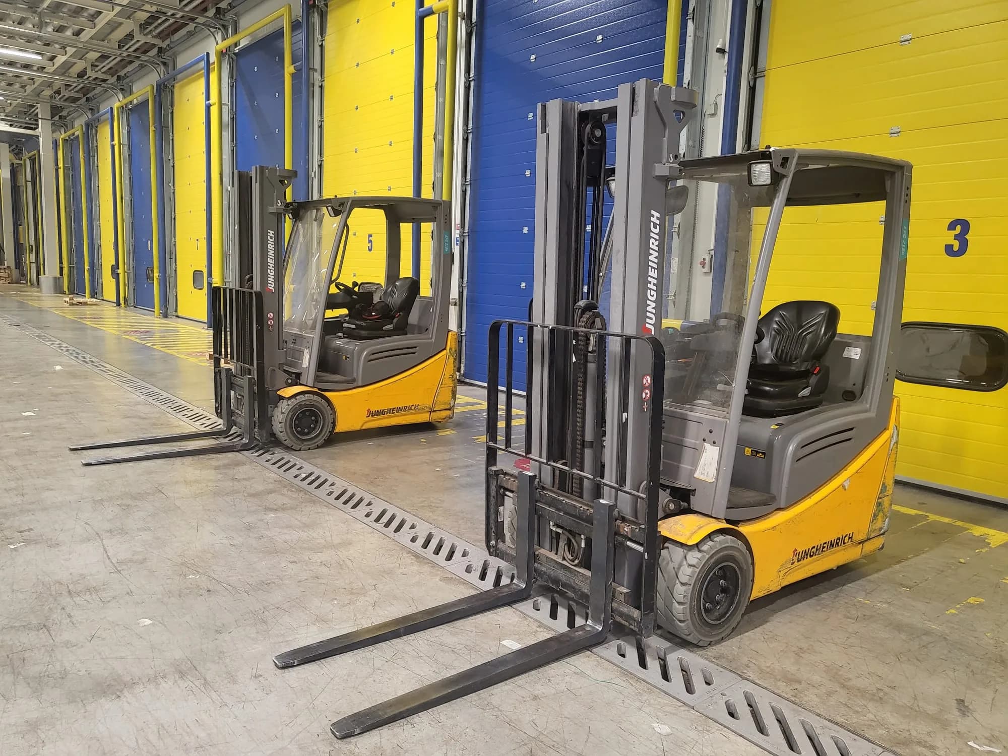 Jungheinrich elektrikli forkliftler